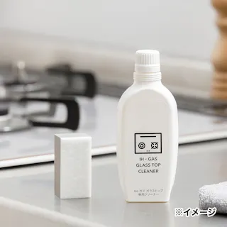 カインズ IH・ガス ガラストップ専用クリーナー 専用スポンジ付き 180g