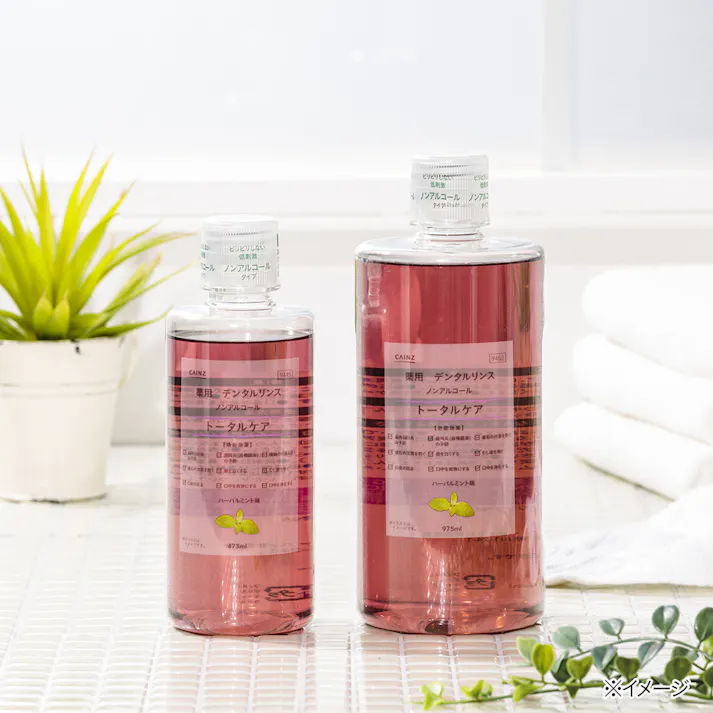 カインズ 薬用デンタルリンス トータルケア ノンアルコール ハーバルミント味 975ml