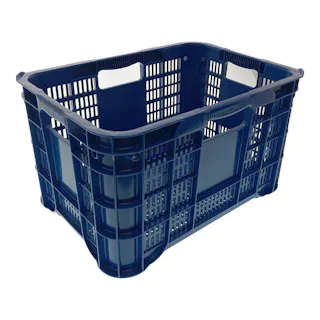 カインズ 取っ手が持ちやすいタフコンテナ ダークブルー