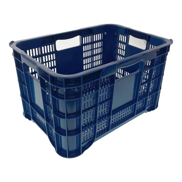 カインズ 取っ手が持ちやすいタフコンテナ ダークブルー