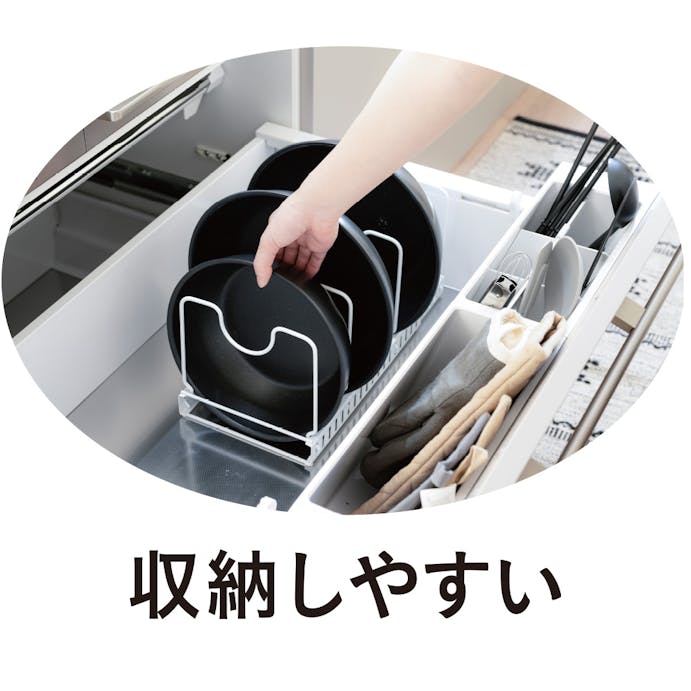 取っ手が外せる食洗機で洗えるフライパン 5点セット