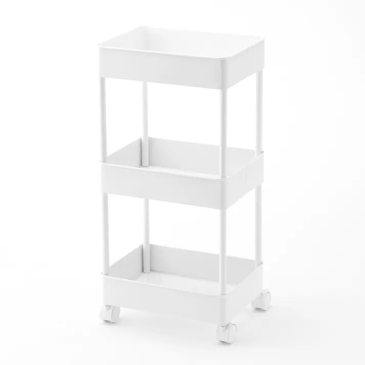 木天板付きマルチワゴン ホワイト J19