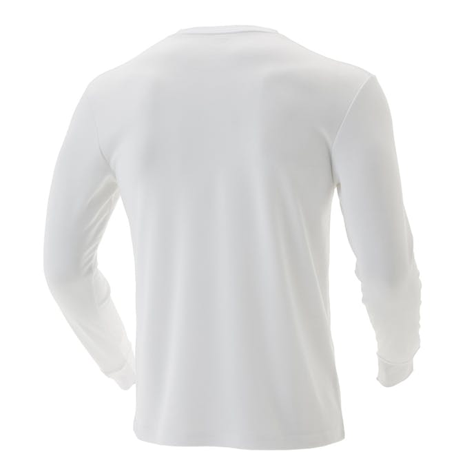 紳士 ホットファイン 吸湿発熱Tシャツ 丸首 M ホワイト(販売終了)
