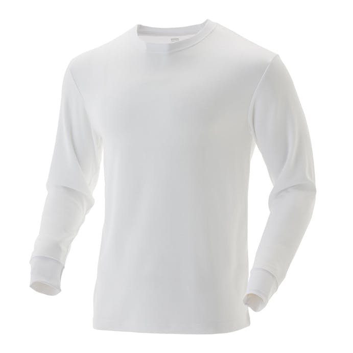 カインズ 紳士 ホットファイン 吸湿発熱Tシャツ 丸首 3L ホワイト(販売終了)