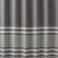 遮光4枚組カーテン ボーダー グレー 100×135cm
