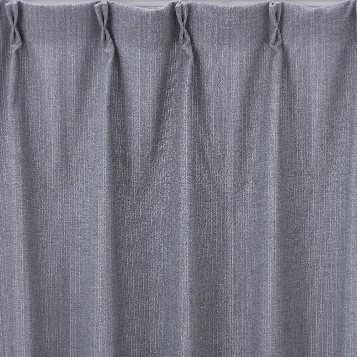 シェニール グレー 100×110cm 4枚組セットカーテン (販売終了)