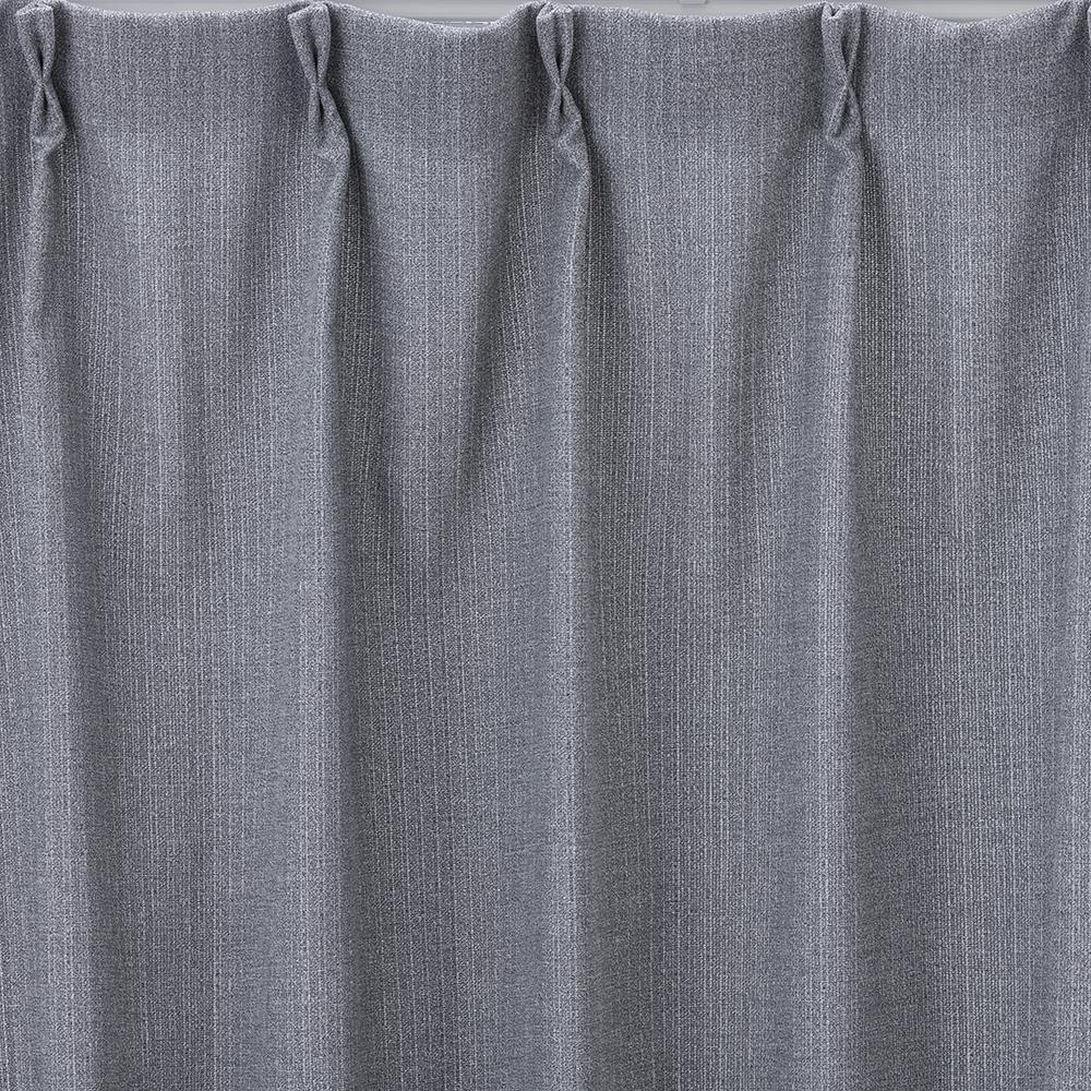 シェニール グレー 100×178cm 4枚組セットカーテン | カーテン 