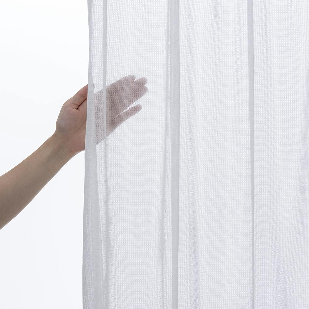 シェニール グレー 100×200cm 4枚組セットカーテン | カーテン