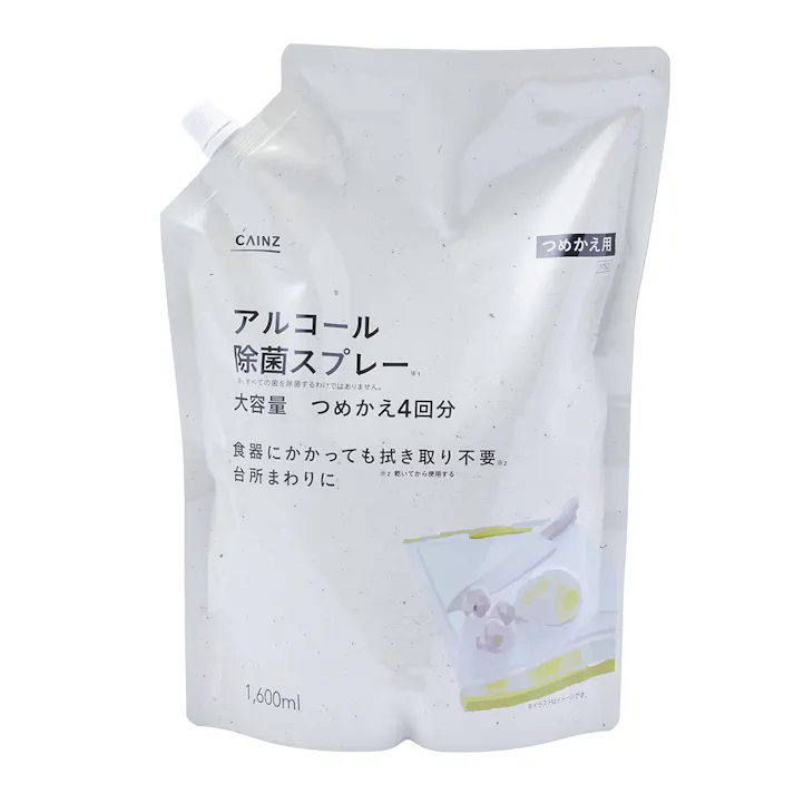 カインズ アルコール除菌スプレー 詰替 1600ml