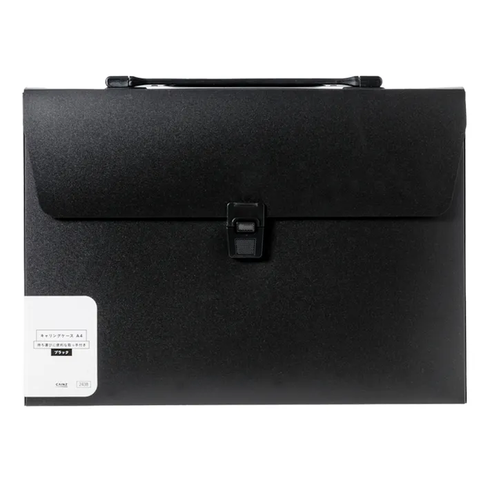 キャリングケース A4 ブラック