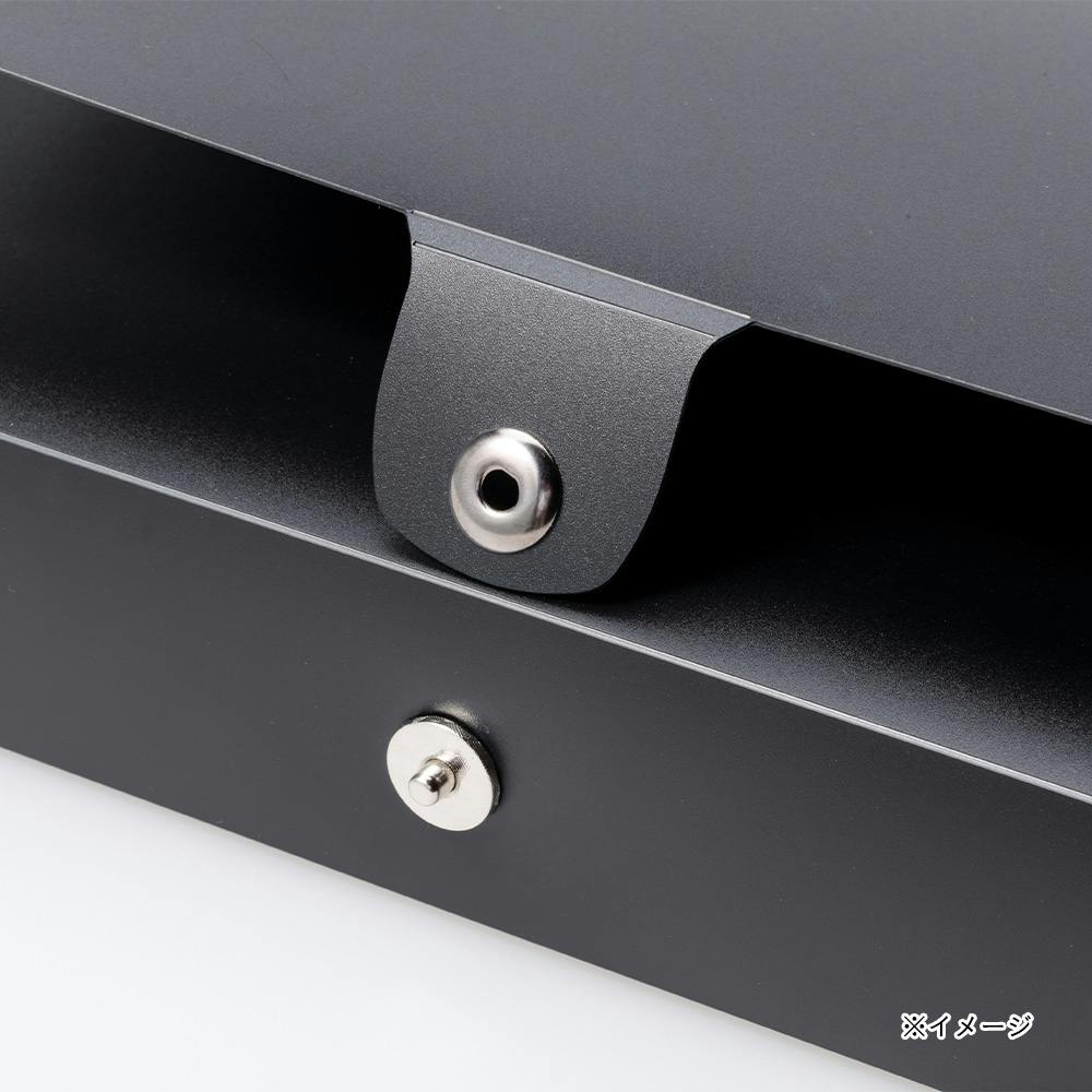 書類ケース 深型 ブラック | 文房具・事務用品 通販 | ホームセンター