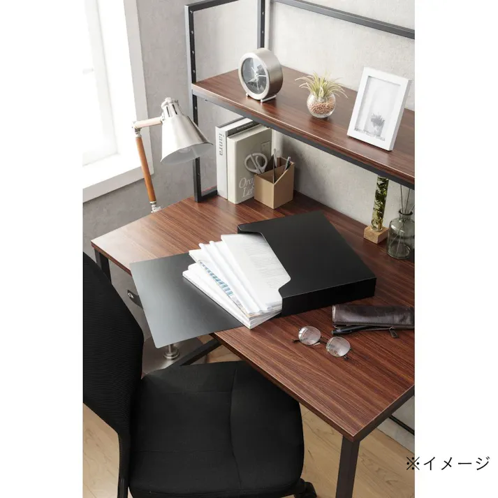 書類ケース 深型 ブラック