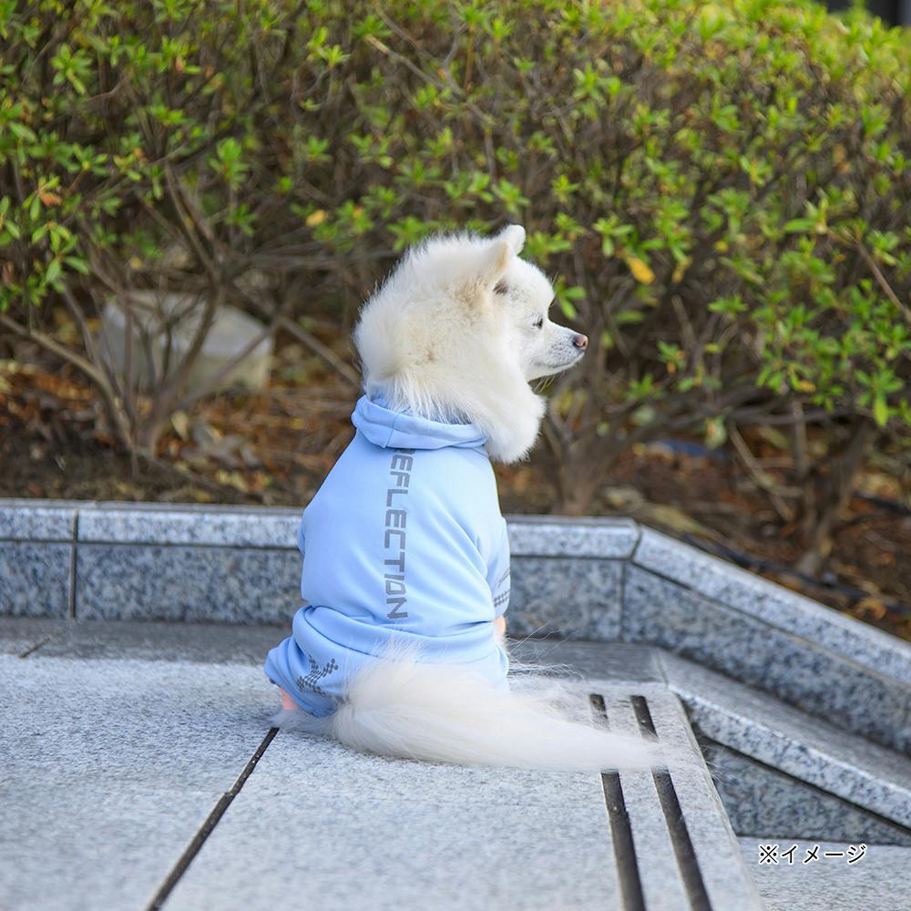 【送料無料】オールインワン SCORON素材使用 ブルー Sサイズ ペット服(犬の服)