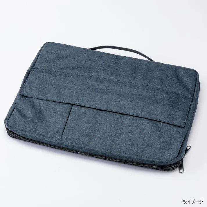 開いてそのまま使えるノートPCカバー ネイビー