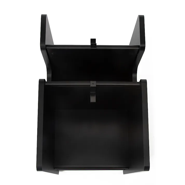 インテリアワゴン ranber ブラック【別送品】