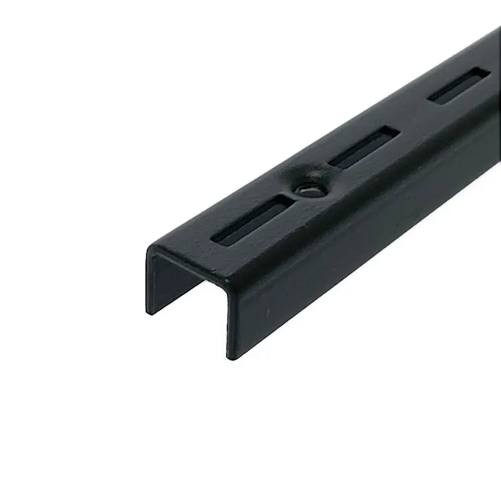 カインズ マットカラー棚柱 ブラック 300mm