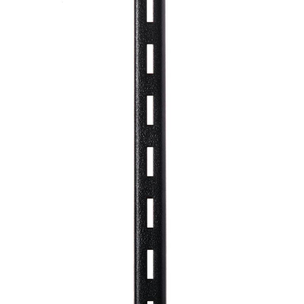 カインズ マットカラー棚柱 ブラック 900mm | ねじ・くぎ・針金