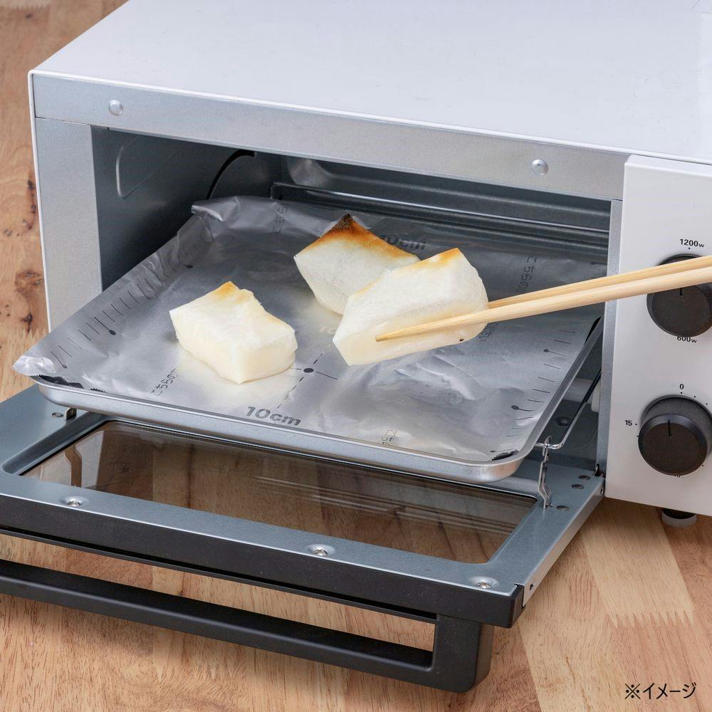 フライパン用アルミホイル 25cm×8m メモリ付 | 食品用ラップ・アルミ