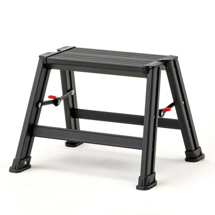 カインズ アルミ幅広踏台 1段 ブラック CFF-03