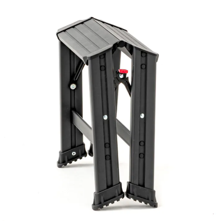 カインズ アルミ幅広踏台 1段 ブラック CFF-03