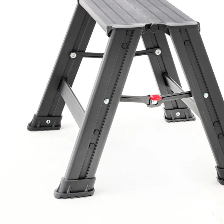 カインズ アルミ幅広踏台 1段 ブラック CFF-03