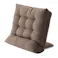 座布団にもなる背もたれイス F-Lepoco ブラウン 幅58cm 奥行44~57cm 高さ15~50.5cm 角度調整 リクライニング (販売終了)
