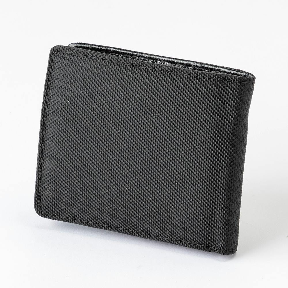 二つ折り財布 ブラック | 傘・バッグ・スリッパ・服飾雑貨