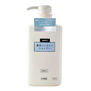 CAINZ 薬用 メンズ リンスインシャンプー 本体 400ml