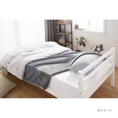 【2022秋冬】ズレにくい敷毛布 MIZUKUMO ダークグレー 140×200cm