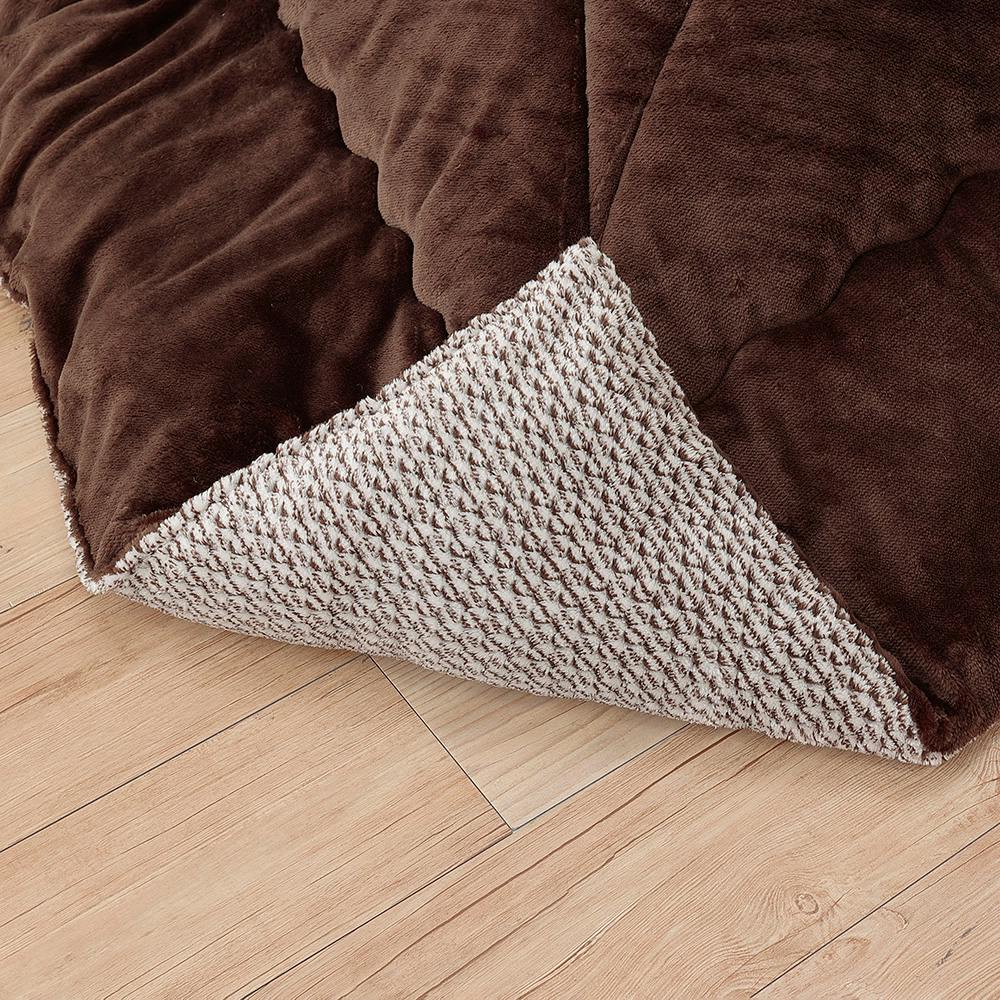 カインズ こたつ掛ふとん 楓 長方形 ブラウン 幅190cm 奥行240cm