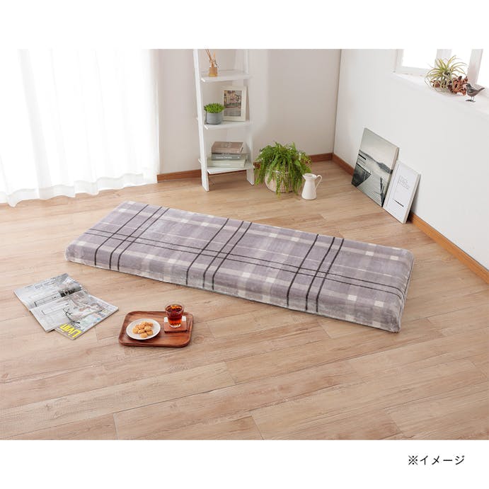 flatty専用カバー MIZUKUMO シュニー チェック 68×185cm(販売終了)