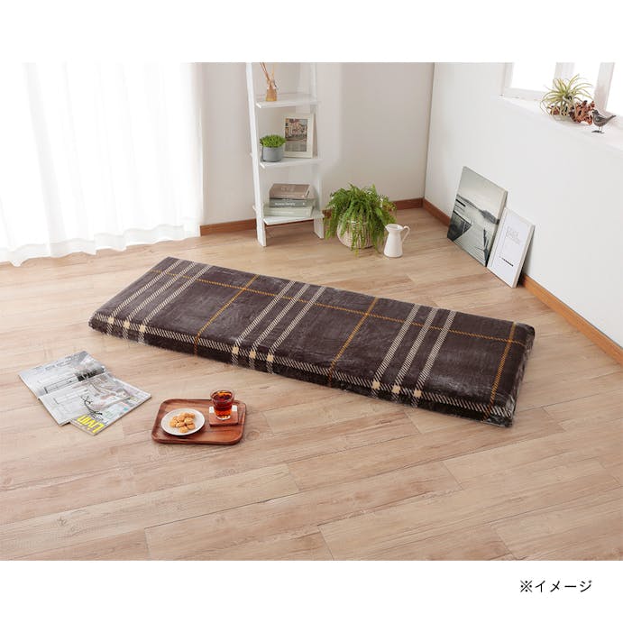 flatty専用カバー MIZUKUMO タンネ チェック 68×185cm(販売終了)