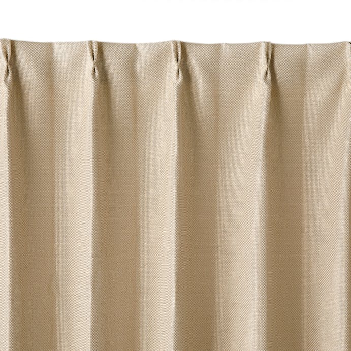 遮光遮熱 パスト ベージュ 100×110cm 4枚組セットカーテン