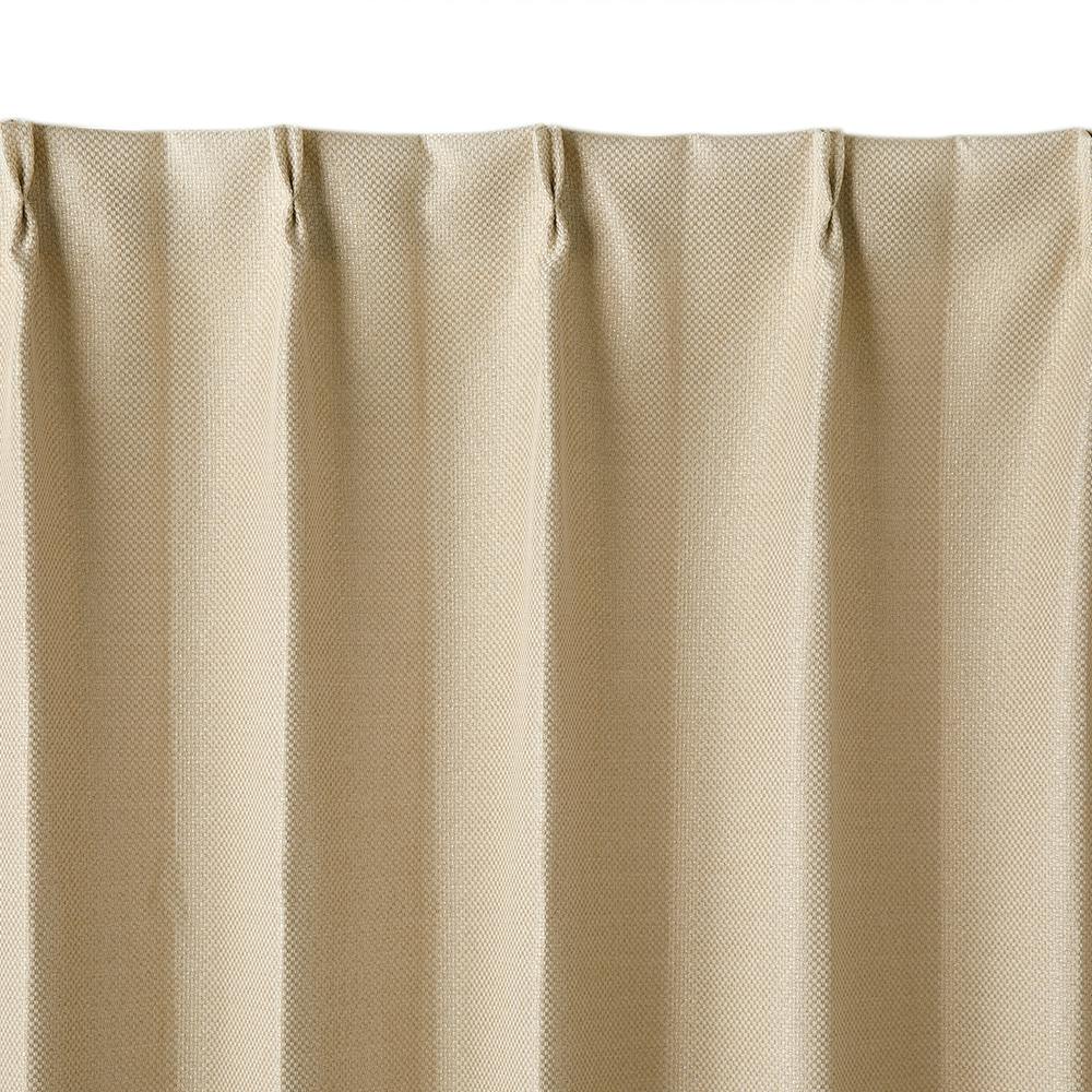 遮光遮熱 パスト ベージュ 100×178cm 4枚組セットカーテン | カーテン 