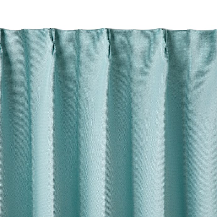 汚れがつきにくい エデル ブルー 100×110cm 4枚組セットカーテン