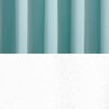 汚れがつきにくい エデル ブルー 150×210cm 4枚組セットカーテン