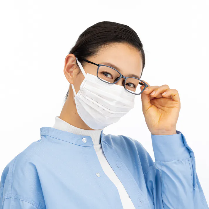 めがねが曇りにくいマスク 個包装 30枚