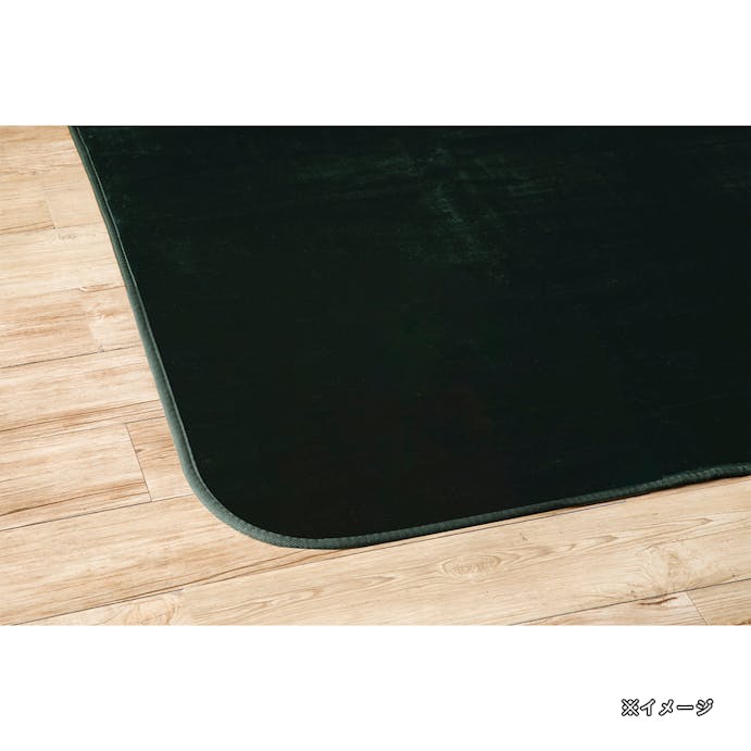 ラグ MIZUKUMO グリーン 185×185cm