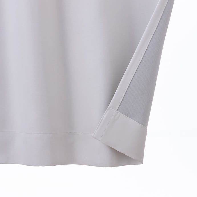 防汚・遮光カーテン マット ホワイト 100×178cm 2枚組