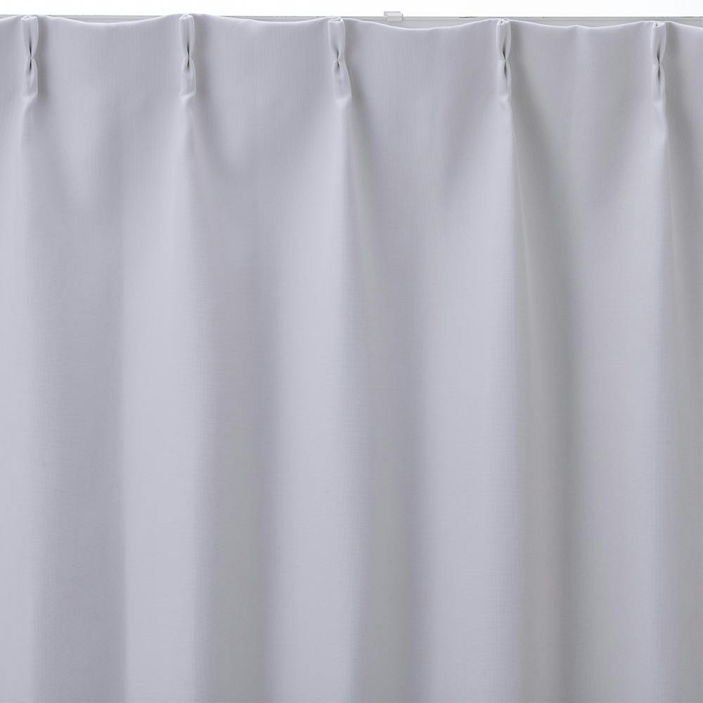 遮光カーテン ホワイト 淡い色の遮光カーテン ノーマル ホワイト 100×178cm 2枚組