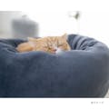 猫まるまるペットベッド グレー(販売終了)