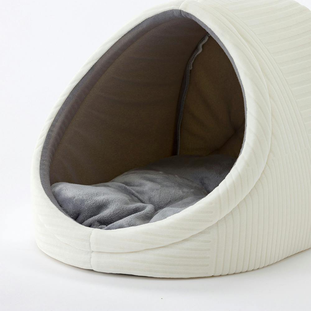 かまくらペットベッド ホワイト Sサイズ(販売終了) | ペット用品（犬） 通販 | ホームセンターのカインズ