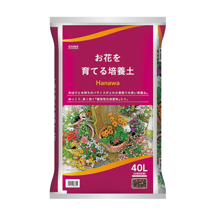 Hanawa お花を育てる培養土 40L H