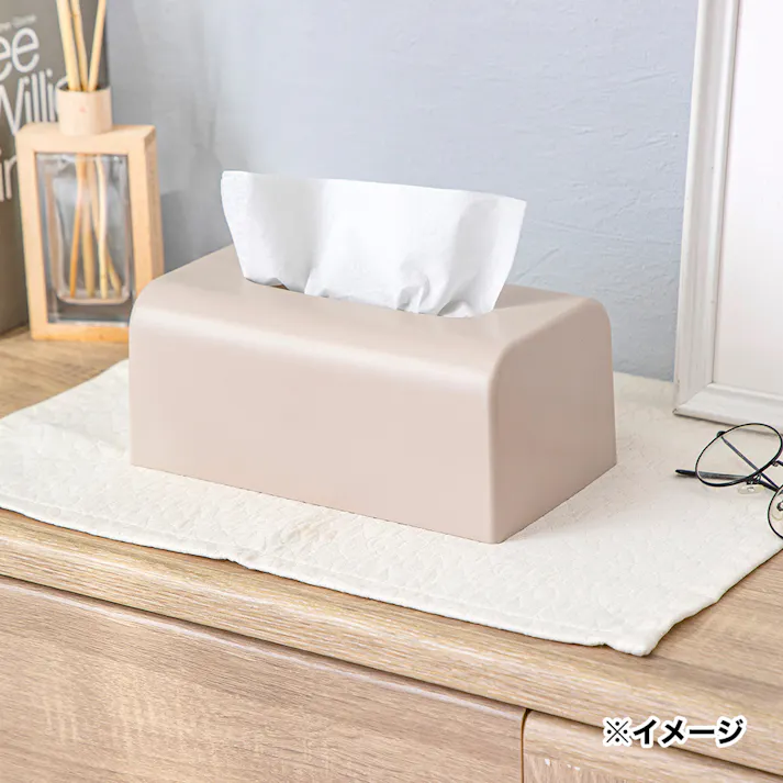カインズ 最後までしっかり使えるソフトパックティシューケース ベージュ