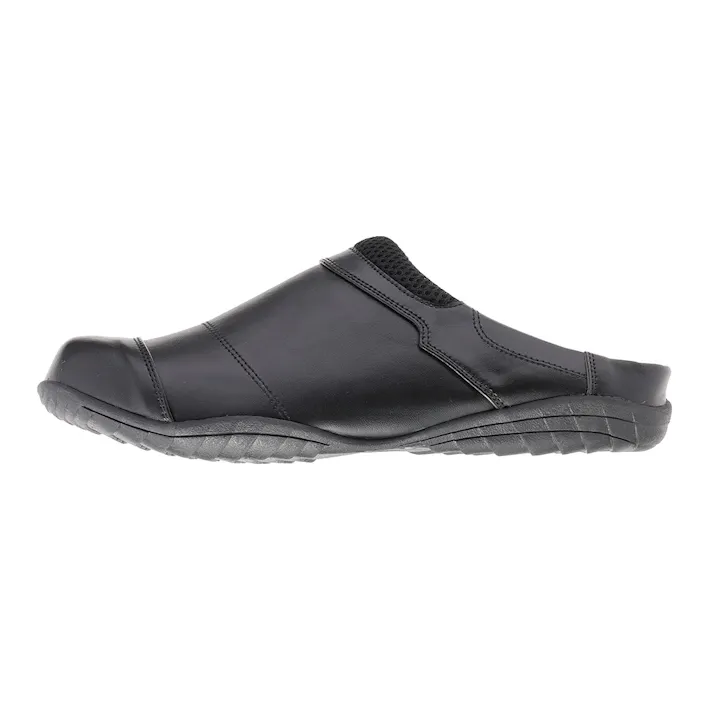 レザー調サンダルシューズ ブラック M