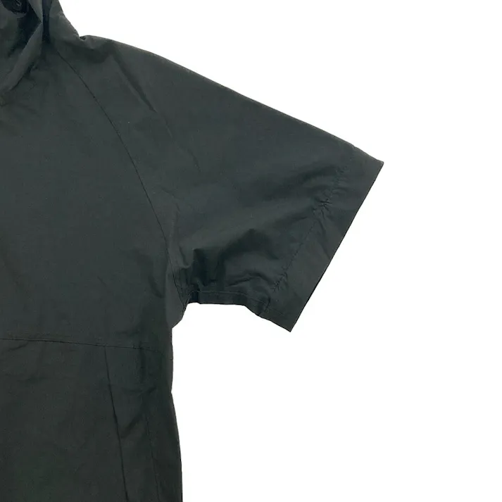 半袖にできるレインジャケット LL ブラック