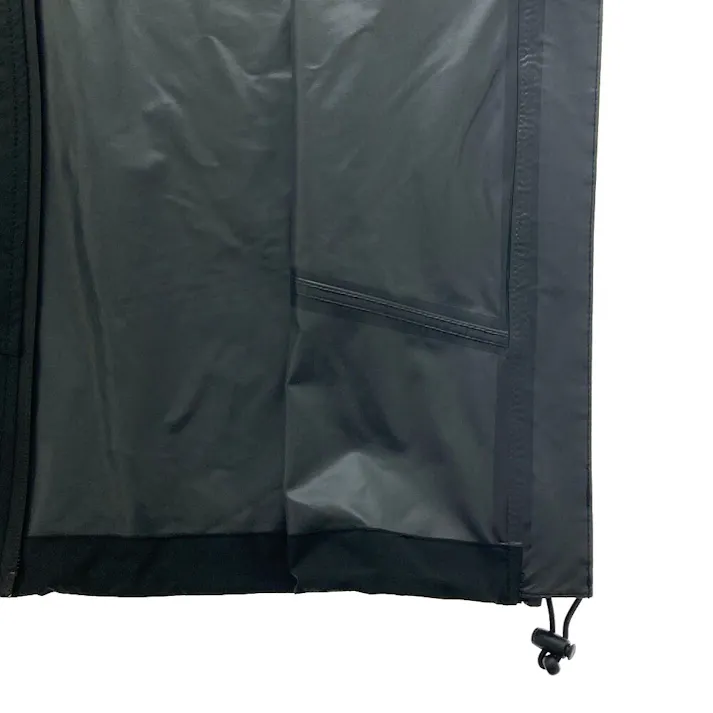 半袖にできるレインジャケット LL ブラック