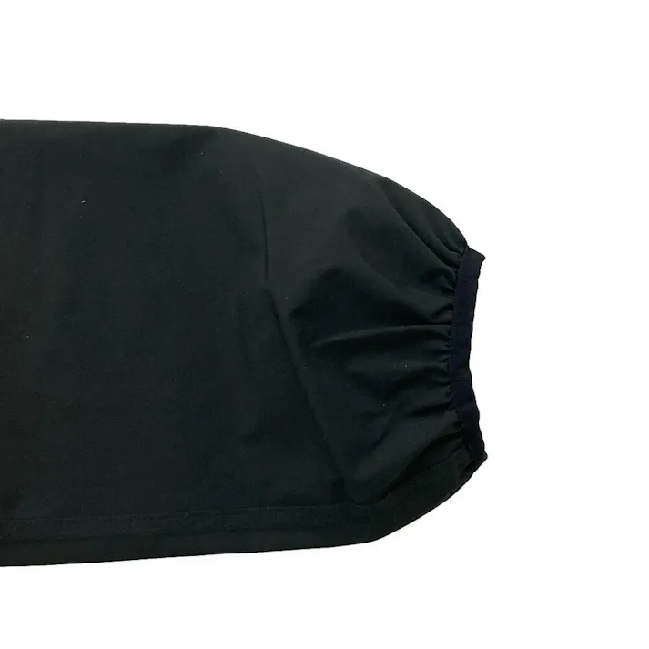 半袖にできるレインジャケット 3L ブラック