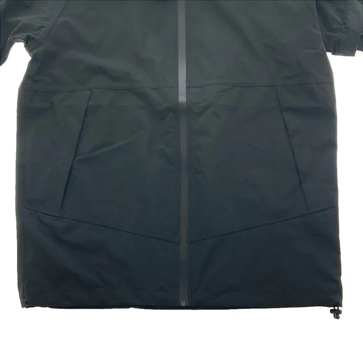 半袖にできるレインジャケット 3L ブラック