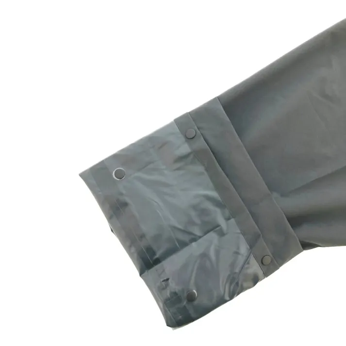 カインズ 裾調整ができるレインパンツ M グレー